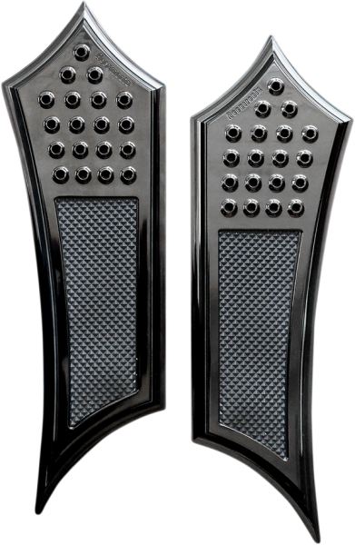 Front Floorboards Black, 1, nordicamoto.ro