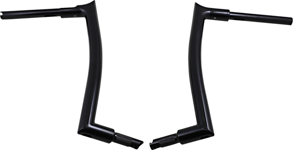 1-1/2(r) Ez Install Pointed Top Handlebar Black, 1, nordicamoto.ro