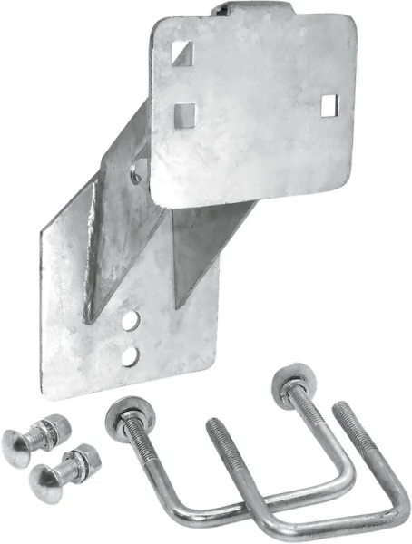 Hi-mount Spare Tire Carrier Silver, 1, nordicamoto.ro