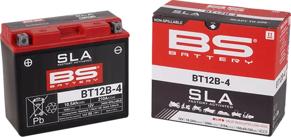Sla Factory-activated Agm Maintenance-free Batteries Black-2