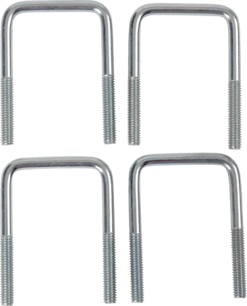 Plow Replacement U-bolts Silver 