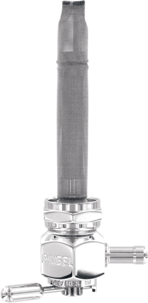 Power-flo Fuel Valve Chrome, 1, nordicamoto.ro