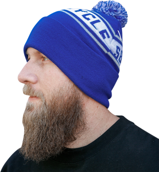 Hat Beanie Blue, White, 1, nordicamoto.ro