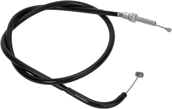 Black Vinyl Clutch Cable Black 