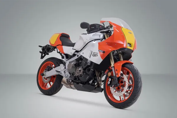 Slc Side Carrier For Xsr900-gp Black, Powder-coated -1