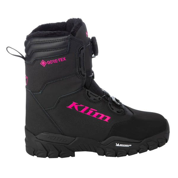 Bocanci Dama Snowmobile Klim Fierce GTX BOA Black - Heliotrope-7