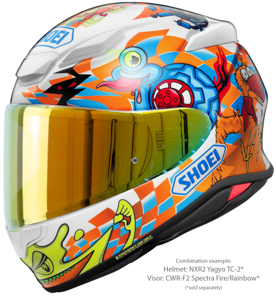 Casca integrala SHOEI NXR2 YAGYO TC-2 Albastru/Verde/Rosu/Alb XXL-7