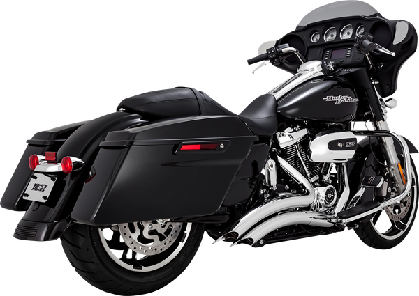 Big Radius Exhaust System Chrome, 2, nordicamoto.ro