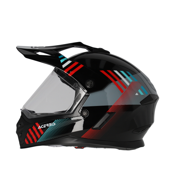 Casca Copii Integrala Acerbis Rider Negru/Rosu T58-2