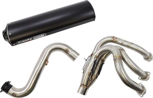 Stage 5 Dual Exhaust System Black, 3, nordicamoto.ro