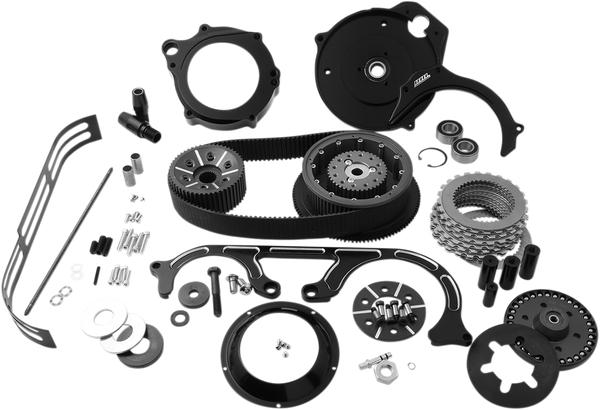 2(r) Open Belt Drive Kit With 2-piece Motor Plate Black 51, 1, nordicamoto.ro