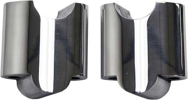 Handlebar Riser Extension Silver, 1, nordicamoto.ro