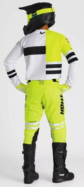 THOR Launchmode Gloves White, Green -1