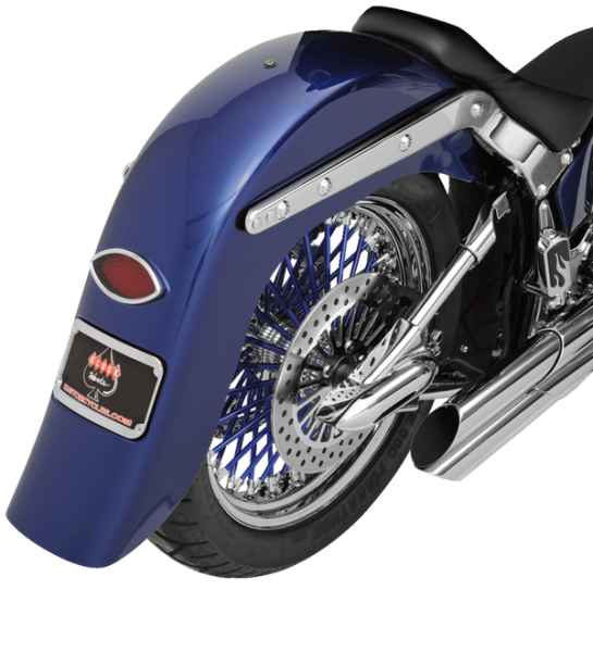 Builders Series 4(r) Stretched Rear Fender Unfinished, 3, nordicamoto.ro