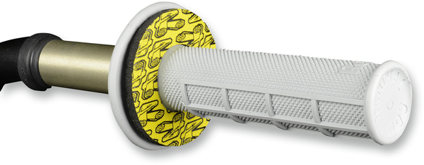 Grip Donutz Black, Yellow, 1, nordicamoto.ro
