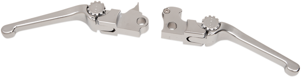 Anthem Adjustable Lever Set For Harley Models Silver, 1, nordicamoto.ro