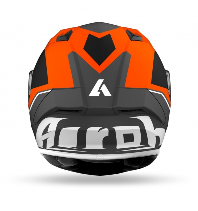 Casca Airoh Valor WINGS Orange/Grey-1