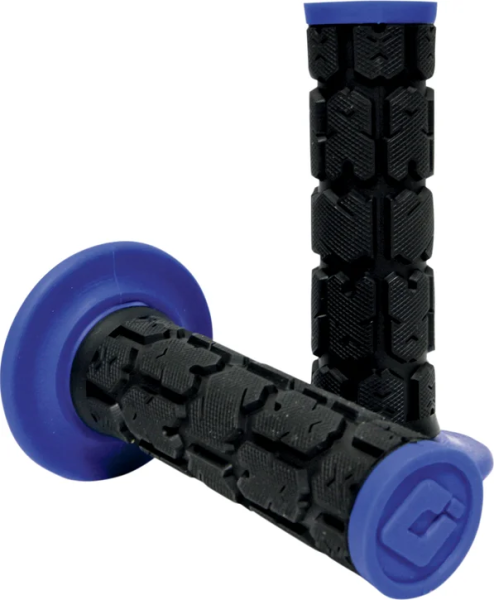 Rogue Mx Dual Ply Grips Black, White, 2, nordicamoto.ro