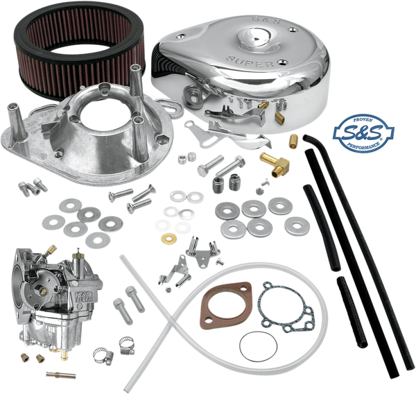Super E Carburetor Kit W/o Manifold Silver, 1, nordicamoto.ro