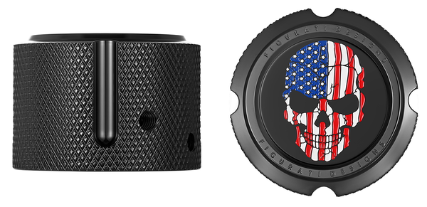 Front Axle Nut Cover Black, 1, nordicamoto.ro