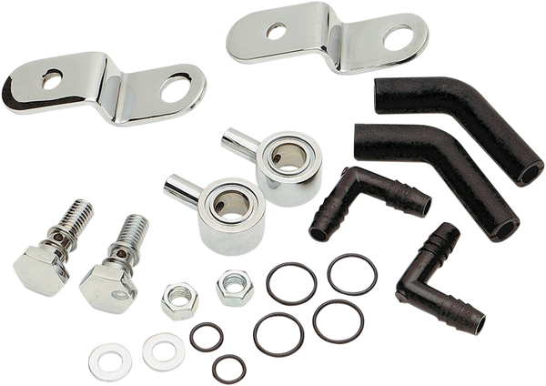 Hsr Carburetor Head-breather Kit Black, 2, nordicamoto.ro
