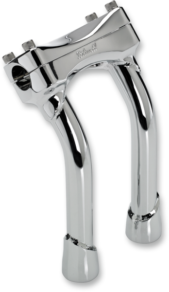 Murdock Handlebar Riser Silver, 1, nordicamoto.ro