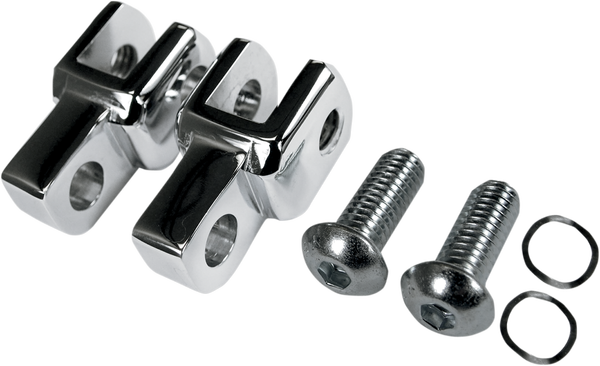 Footpeg Relocation Clevis Silver, 1, nordicamoto.ro