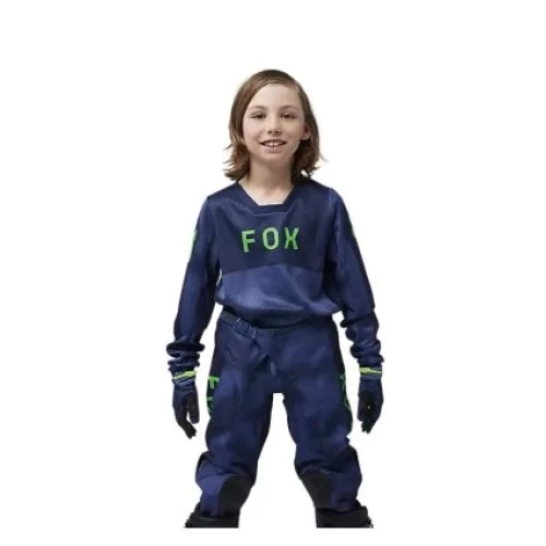 Tricou Copii Fox 180 Taunt Albastru XL, 2, nordicamoto.ro