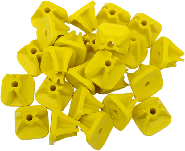 Pro Series Super Lite Backing Plates Yellow, 2, nordicamoto.ro
