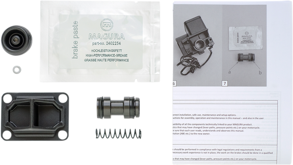 Master Cylinder Repair Kit Black, 1, nordicamoto.ro