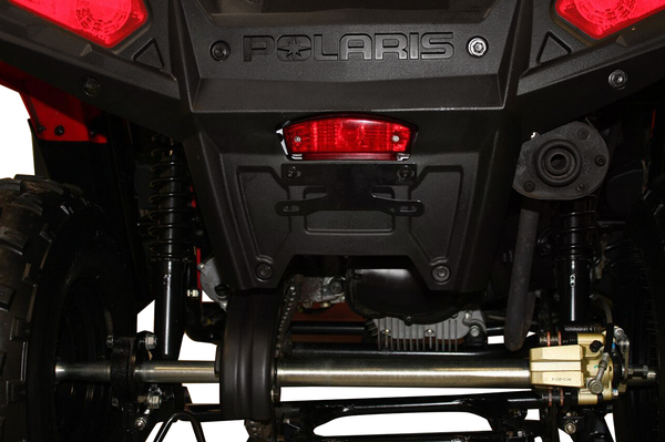 Universal License Plate Mount Kit Gloss Black, 1, nordicamoto.ro