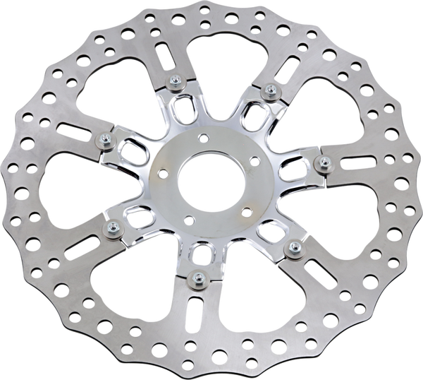 Two-piece Floating Brake Rotor Chrome, 1, nordicamoto.ro