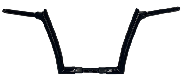 1-1/2(r) Ez Install Pointed Top Handlebar Black, 2, nordicamoto.ro