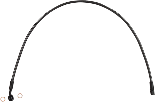 Braided Front Brake Line Black Pearl, 1, nordicamoto.ro