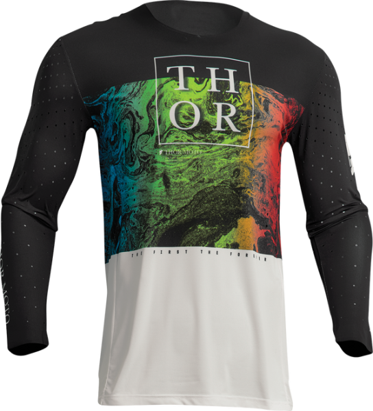 Tricou Thor Prime Melter Black/White-4