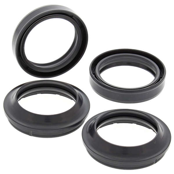 Set garnitură de ulei/garnitură antipraf pentru furcă, negru, 1, nordicamoto.ro