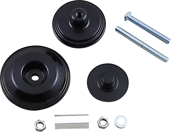 Lodestar Rear Axle Sliders Black, 1, nordicamoto.ro