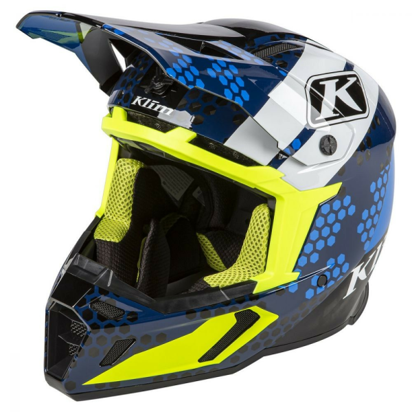 Casca Snow Klim F5 Koroyd ECE/DOT Tactik Kinetik Blue 2021-0