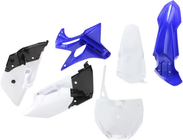 Full Body Replacement Plastic Kit Black, Blue, White-0