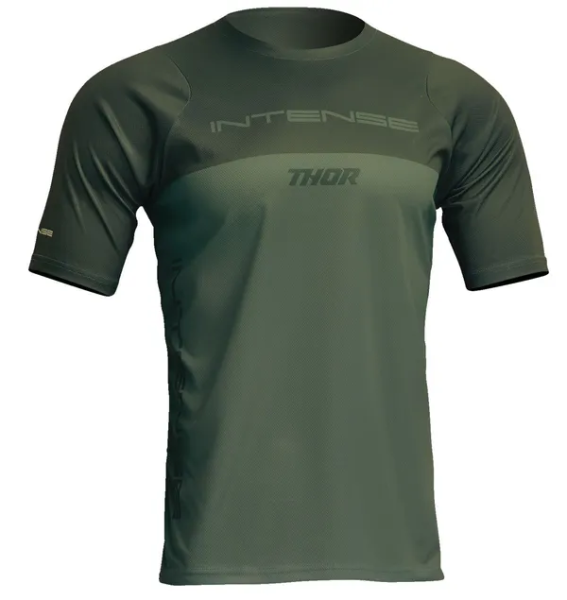 Tricou MTB Thor Intense Assist Censis Forest Green-3