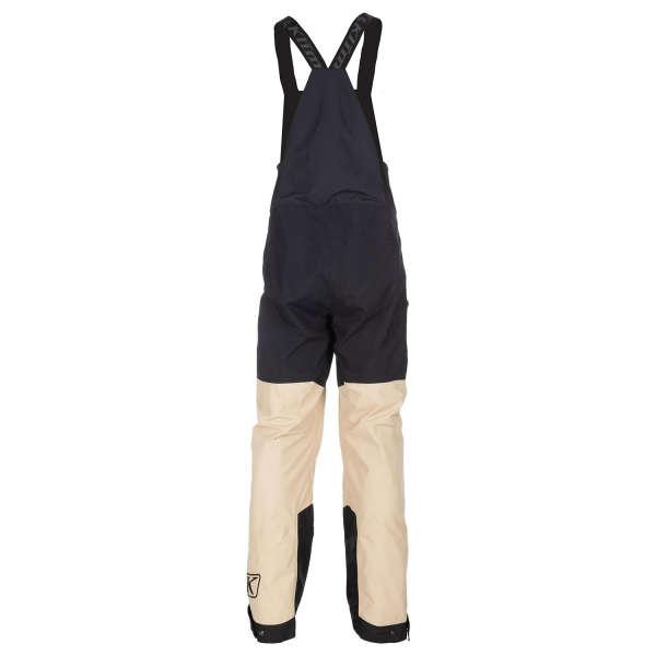 Pantaloni Snowmobil Klim Storm Bib Non-Insulated Electric Blue Lemonade - Black-2