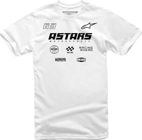 Tee Multi Race WhiteWhite  M, 1, nordicamoto.ro