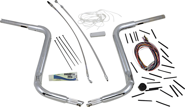 1-1/2(r) Ez Install Rounded Top Handlebar Kit Silver, 1, nordicamoto.ro