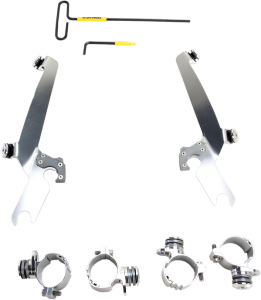 Sportshield Trigger-lock Complete Mount Kit Polished, 1, nordicamoto.ro