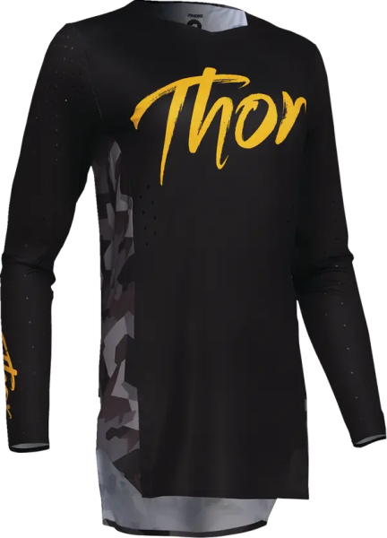 Tricou Enduro Dama Thor Sportmode Shadow Gray/Black-2