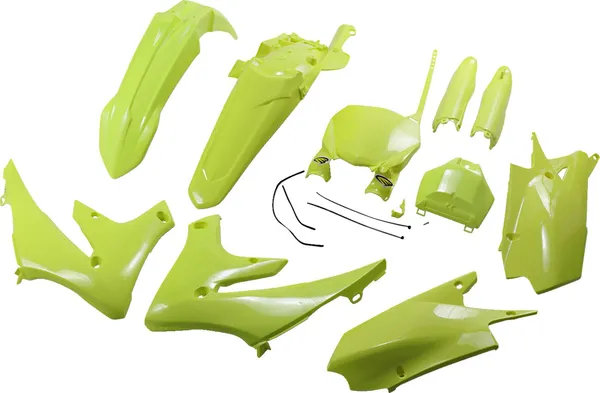 Powerflow Complete Body Kit Yellow, 1, nordicamoto.ro