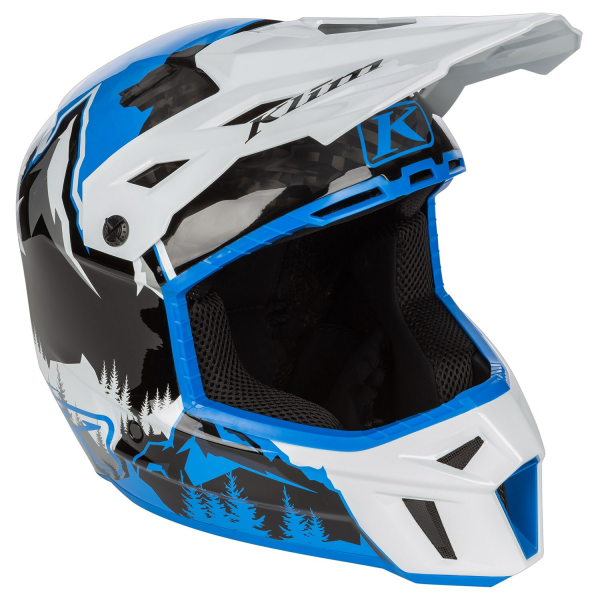 Casca Snowmobil Klim F3 Carbon ECE Wraith-57