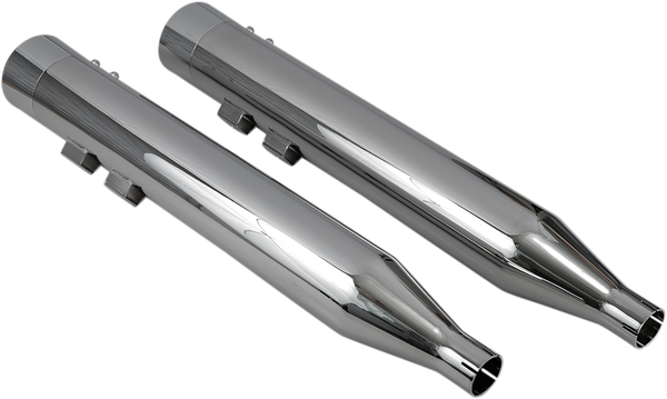 Dnt Straight Can Slip-on Mufflers Black, 2, nordicamoto.ro