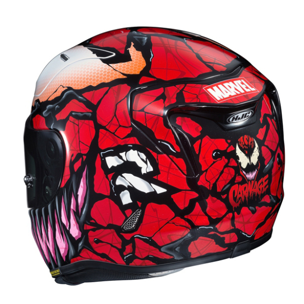Casca HJC RPHA 11 Marvel Carnage Rosu Rosu S, 3, nordicamoto.ro
