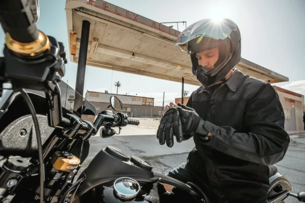 Manusi Textil/Piele Icon Brigand™ Black-0